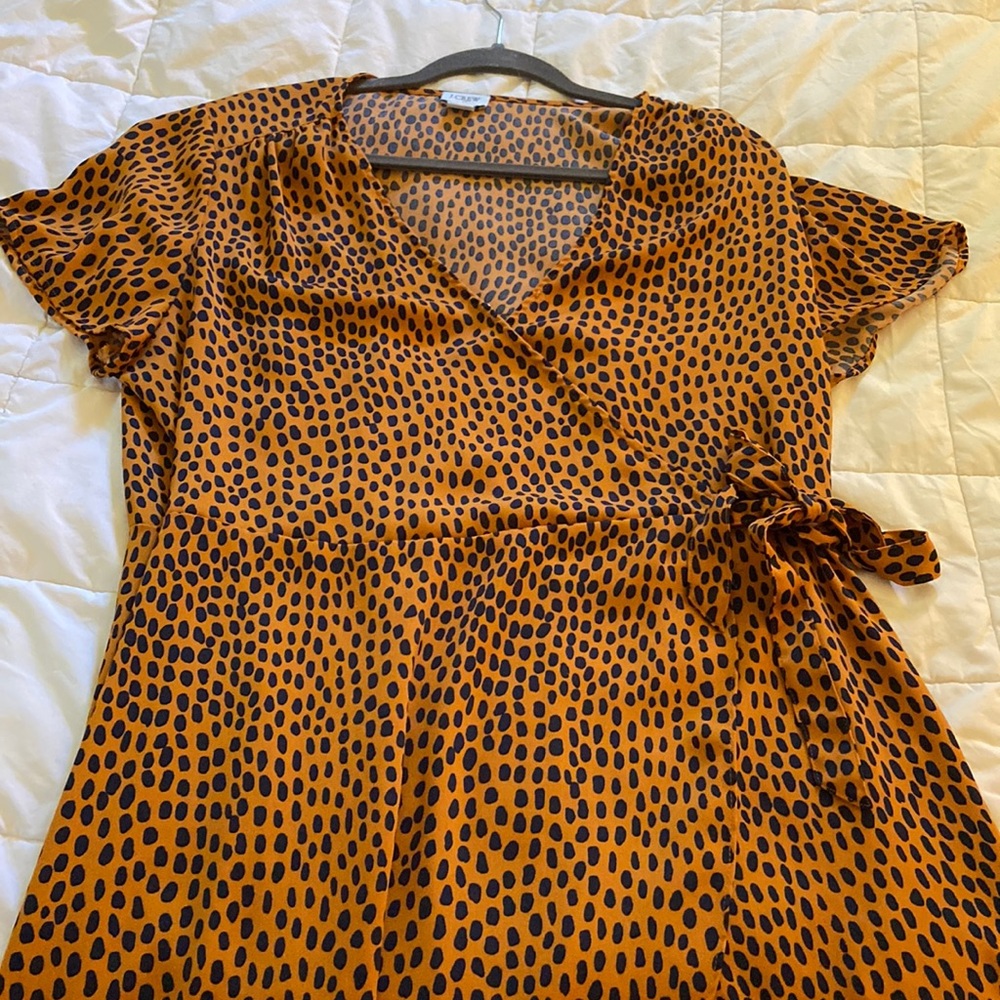 J Crew wrap dress